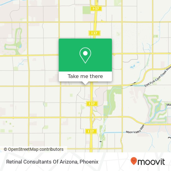 Mapa de Retinal Consultants Of Arizona