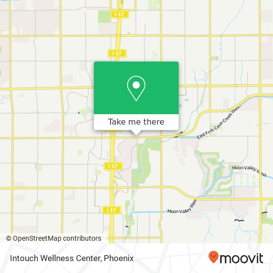 Intouch Wellness Center map