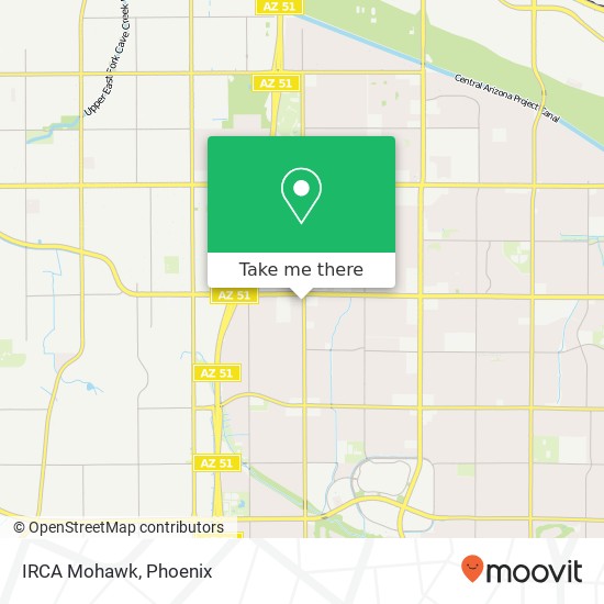 Mapa de IRCA Mohawk