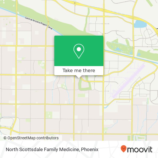 Mapa de North Scottsdale Family Medicine