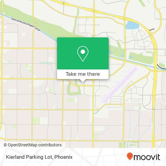 Kierland Parking Lot map