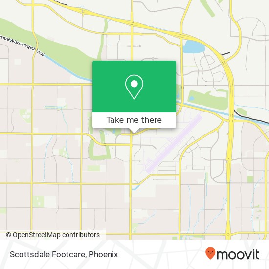 Mapa de Scottsdale Footcare