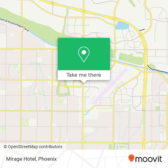 Mapa de Mirage Hotel