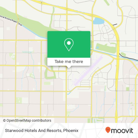 Mapa de Starwood Hotels And Resorts