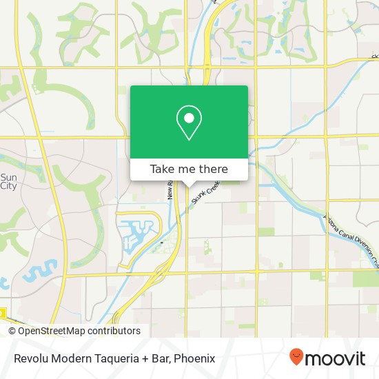 Revolu Modern Taqueria + Bar map