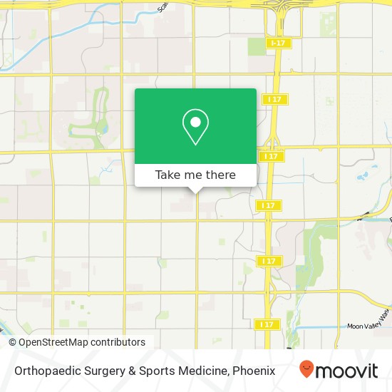 Mapa de Orthopaedic Surgery & Sports Medicine