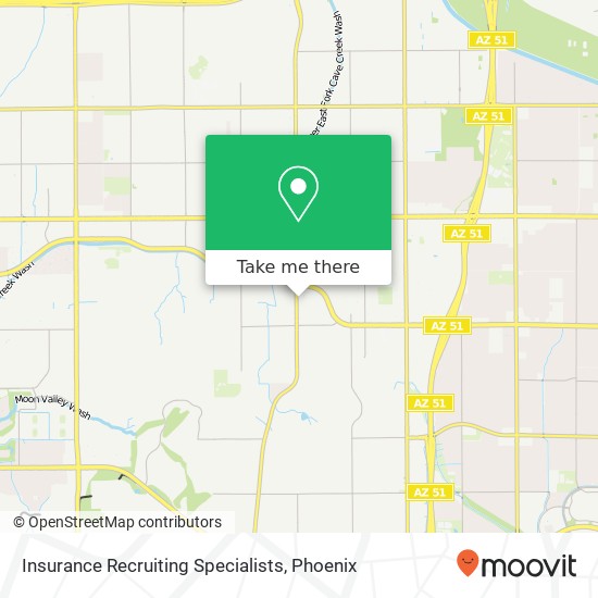 Insurance Recruiting Specialists map