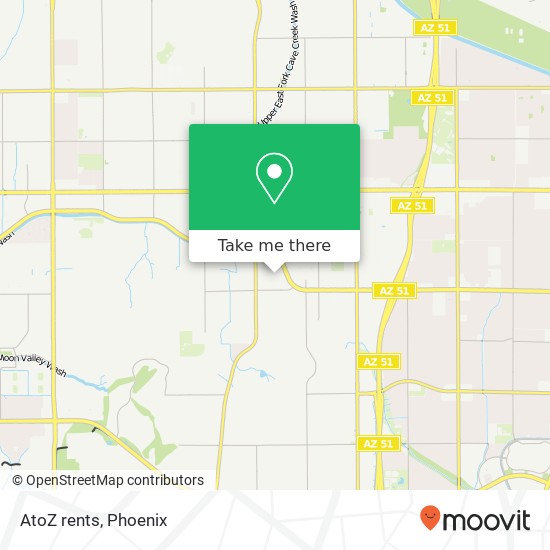 AtoZ rents map