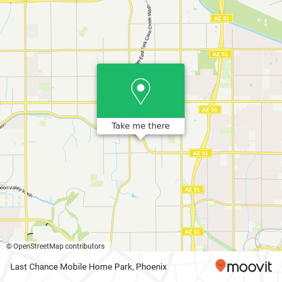 Mapa de Last Chance Mobile Home Park