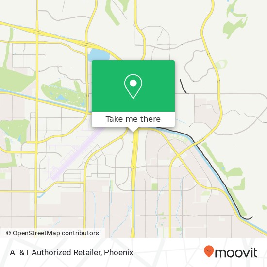 AT&T Authorized Retailer map