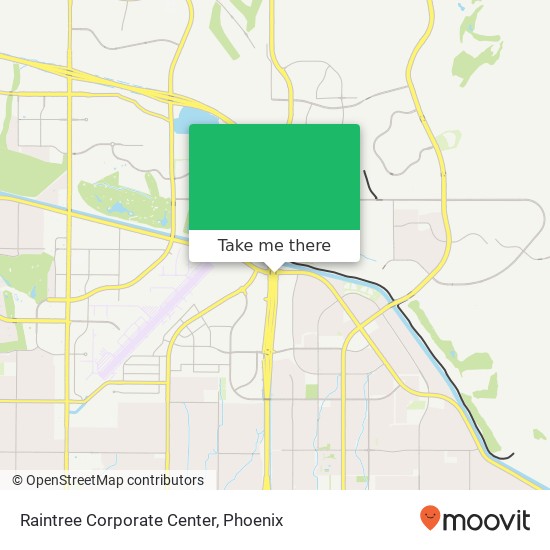 Mapa de Raintree Corporate Center