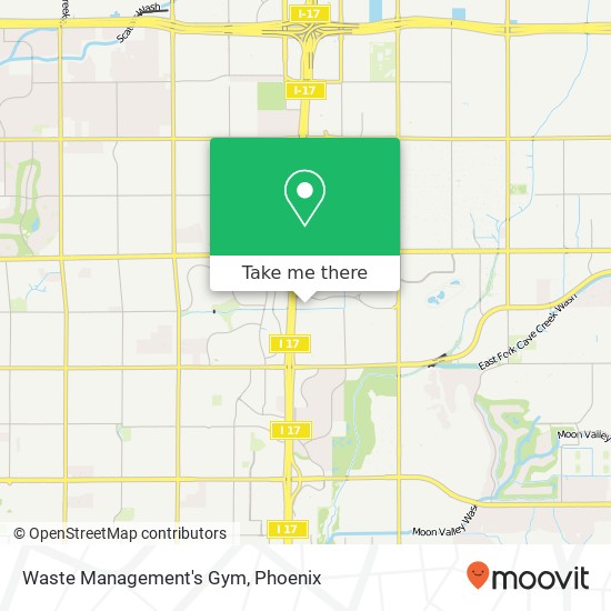 Waste Management's Gym map