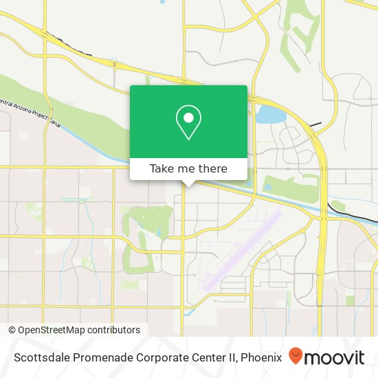 Scottsdale Promenade Corporate Center II map