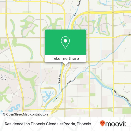 Residence Inn Phoenix Glendale / Peoria map