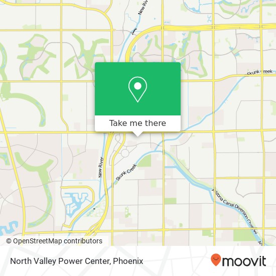 North Valley Power Center map
