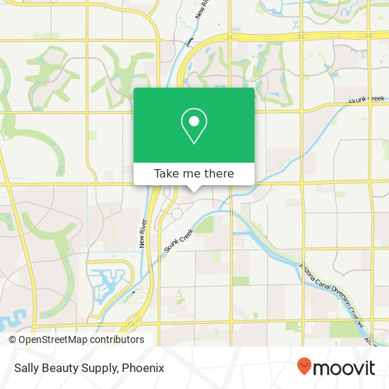 Sally Beauty Supply map