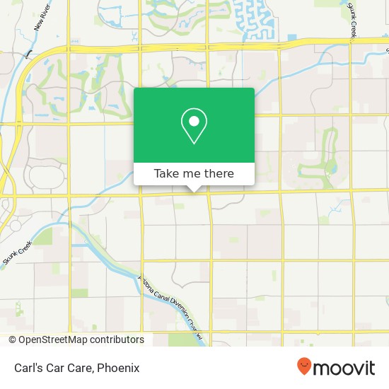 Carl's Car Care map