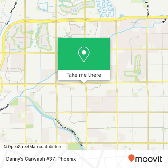 Danny's Carwash #37 map