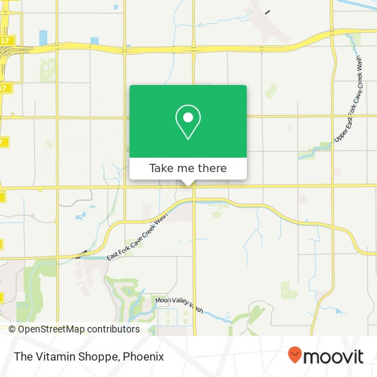 The Vitamin Shoppe map