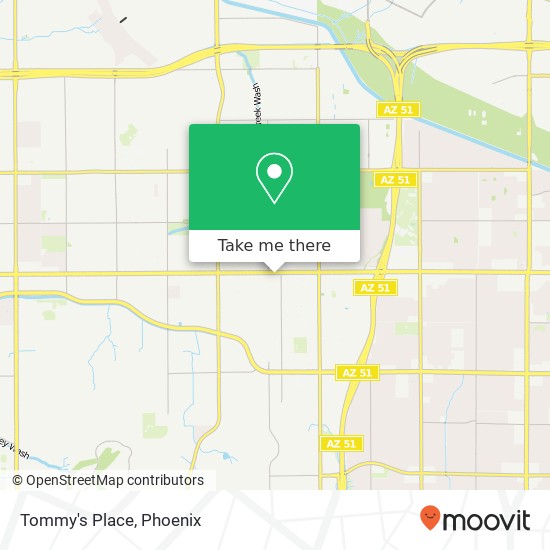 Mapa de Tommy's Place