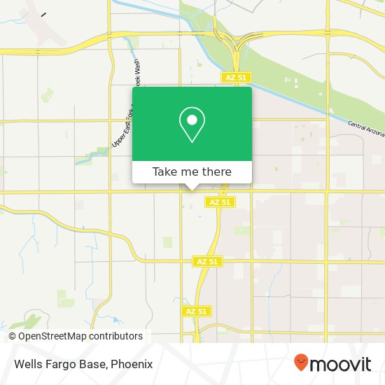 Mapa de Wells Fargo Base