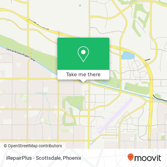 iRepairPlus - Scottsdale map