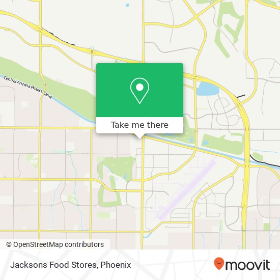 Jacksons Food Stores map