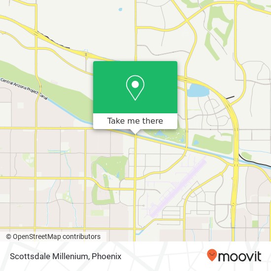 Scottsdale Millenium map