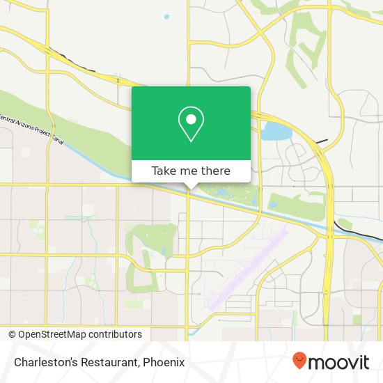 Mapa de Charleston's Restaurant