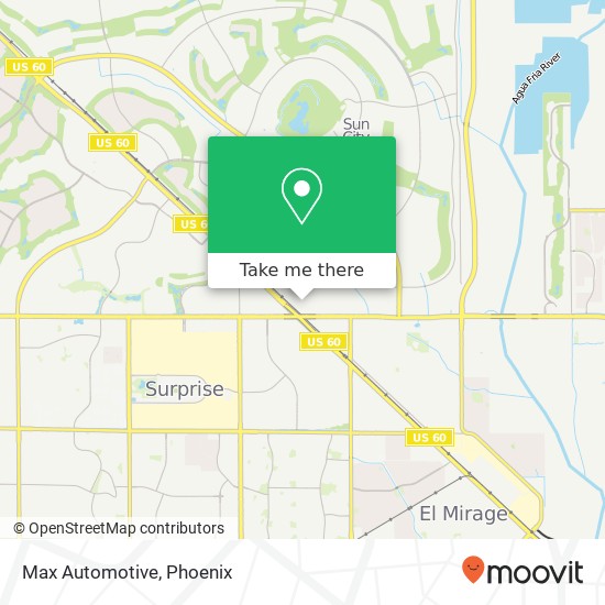 Max Automotive map