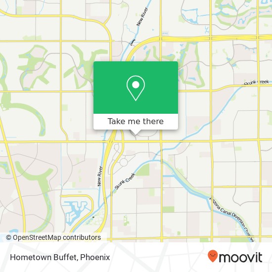 Hometown Buffet map