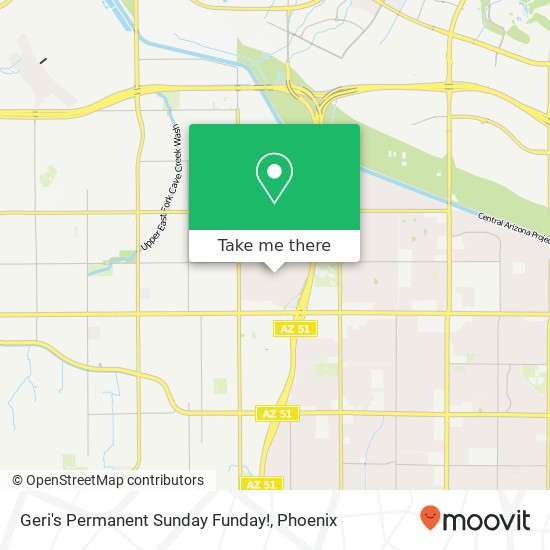 Geri's Permanent Sunday Funday! map