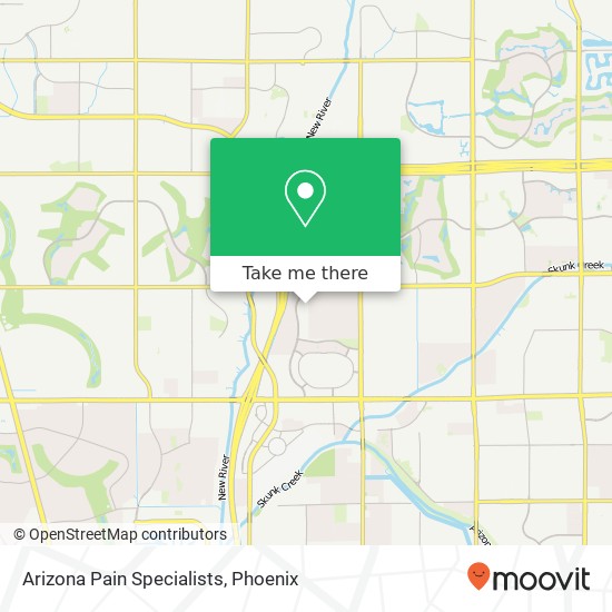 Mapa de Arizona Pain Specialists