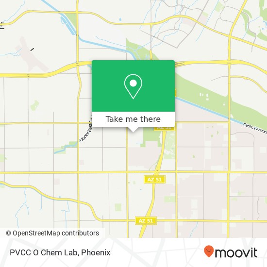 PVCC O Chem Lab map