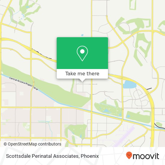 Mapa de Scottsdale Perinatal Associates