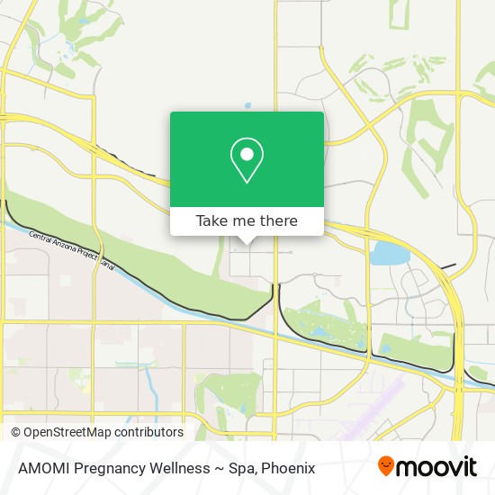 AMOMI Pregnancy Wellness ~ Spa map