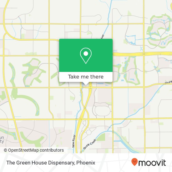 Mapa de The Green House Dispensary