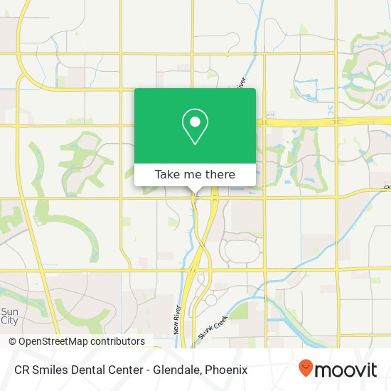 Mapa de CR Smiles Dental Center - Glendale