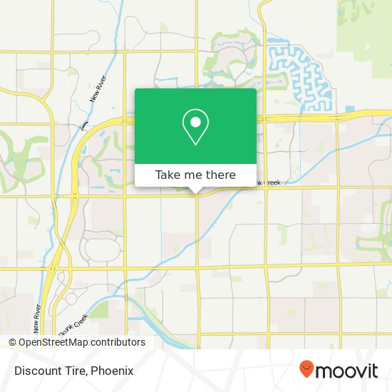 Discount Tire map