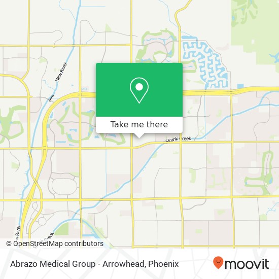 Abrazo Medical Group - Arrowhead map