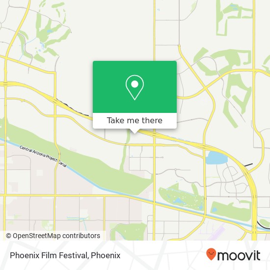 Phoenix Film Festival map