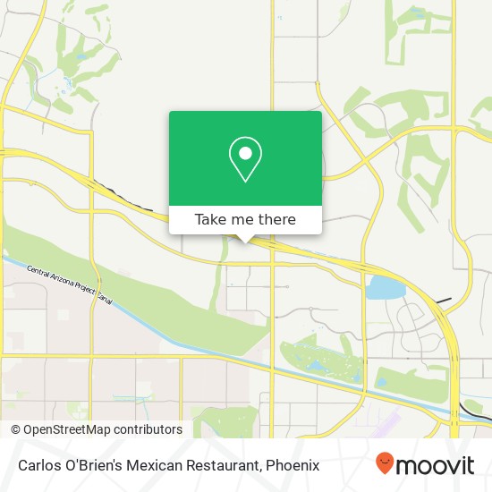 Carlos O'Brien's Mexican Restaurant map