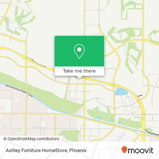 Mapa de Ashley Furniture HomeStore