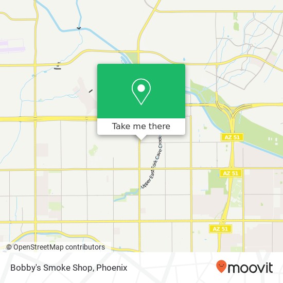 Bobby's Smoke Shop map