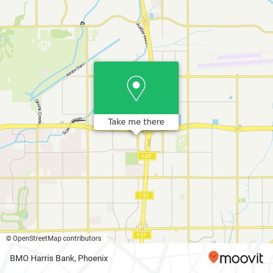 BMO Harris Bank map