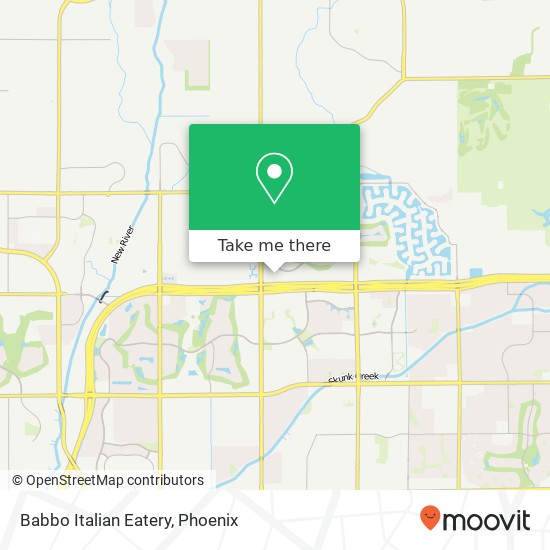 Babbo Italian Eatery map