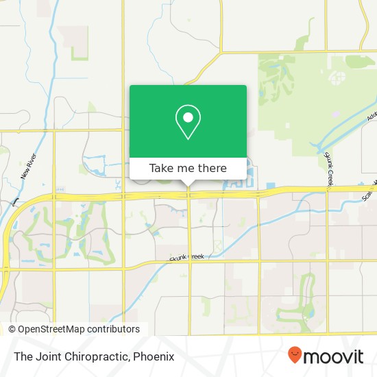 The Joint Chiropractic map