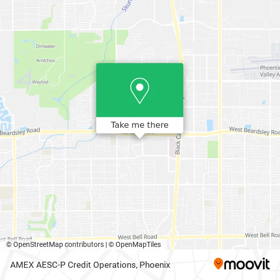 AMEX AESC-P Credit Operations map