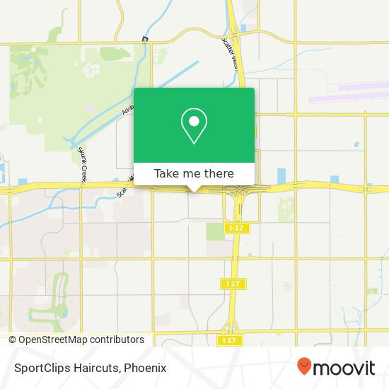 SportClips Haircuts map