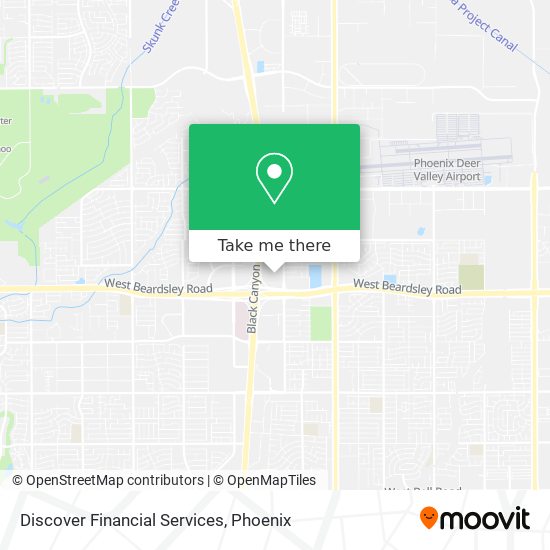 Discover Financial Services map